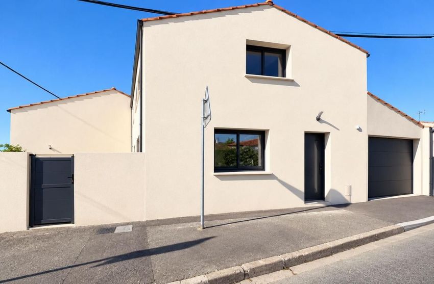 Image Façade à  maison individuelle de La Rochelle