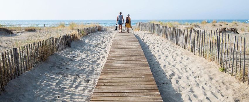 Image Vue à terrain de Agde