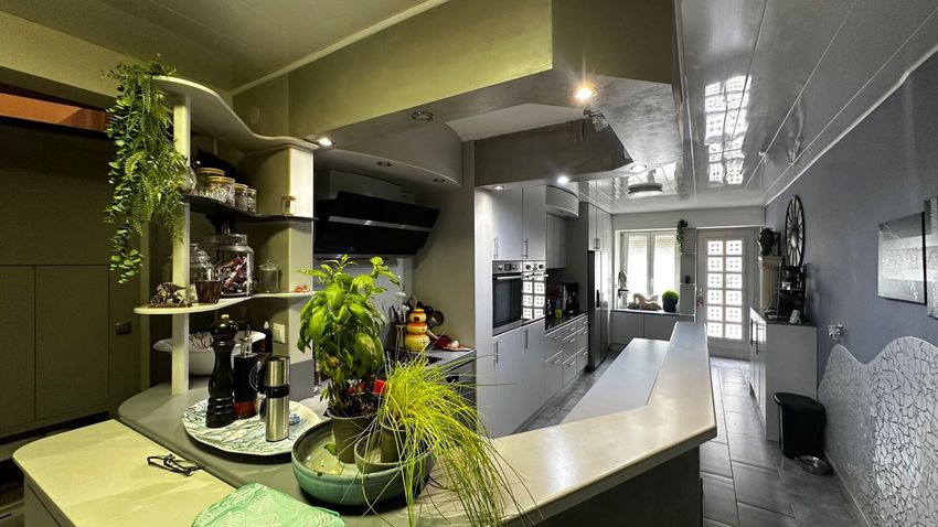 Image Cuisine à  maison mitoyenne de Mesnay