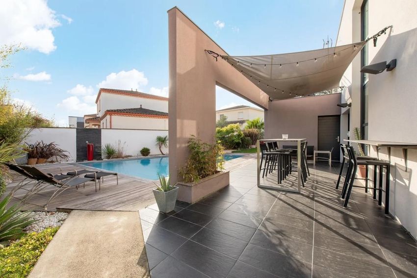 Image Terrasse à  maison individuelle de Toulouse