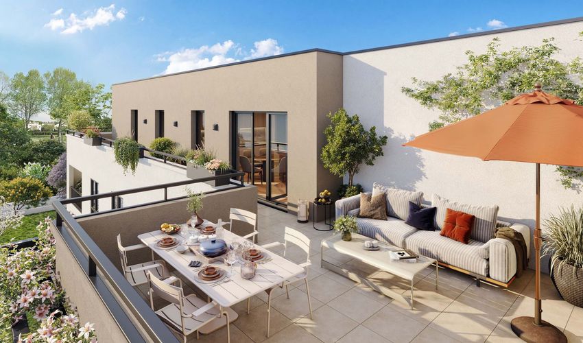 Image Terrasse à appartement de 256 Avenue des Champs