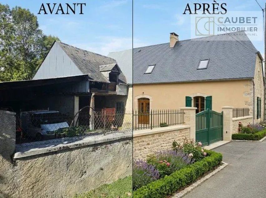 Image Façade à  maison individuelle de Cieutat