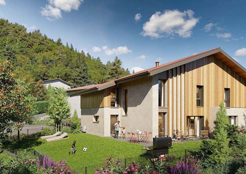 Image Façade à  maison individuelle de Verchaix