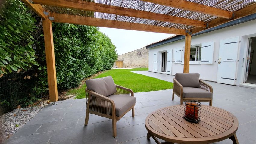 Image Terrasse à  maison mitoyenne de La Jarrie