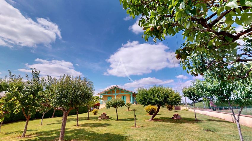 Image Jardin à  maison individuelle de Larrivière-Saint-Savin