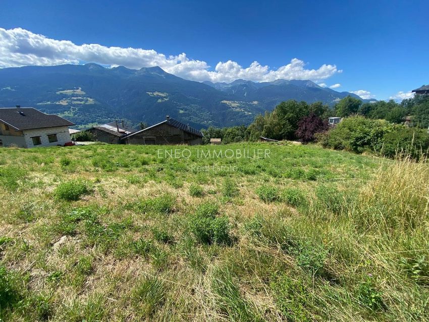 Image Vue à terrain de La Plagne Tarentaise