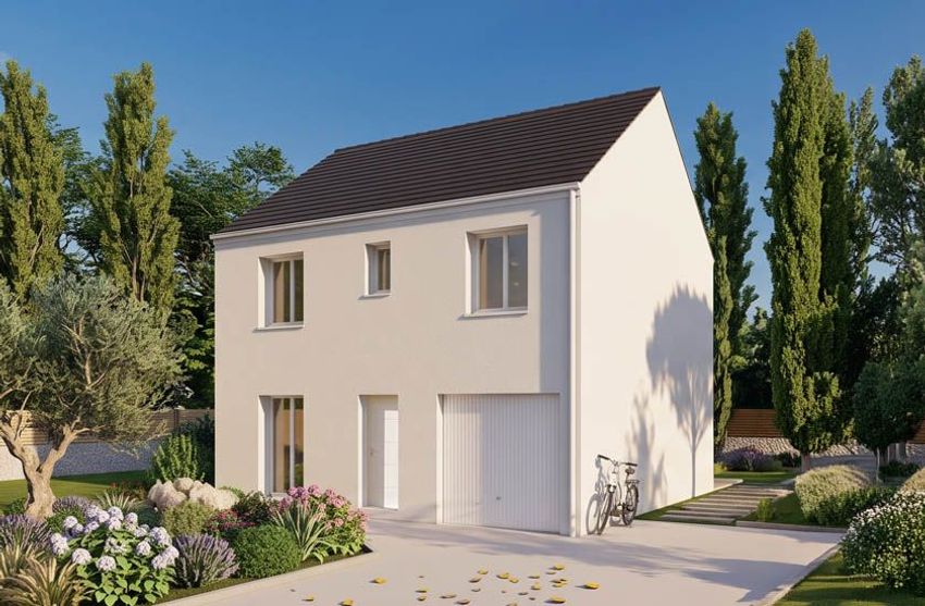 Image Façade à  maison individuelle de Villeneuve-Saint-Georges