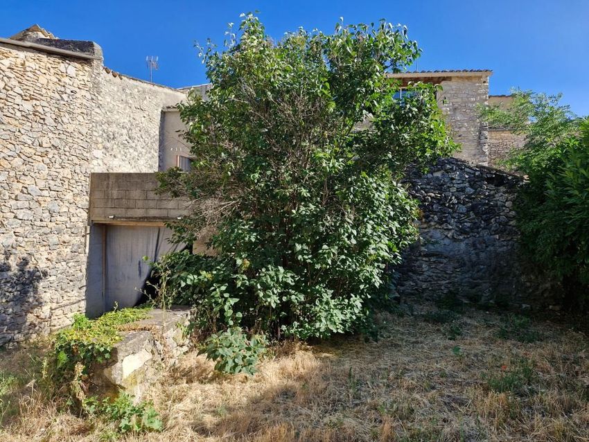 Image Façade à  maison individuelle de Montsalier