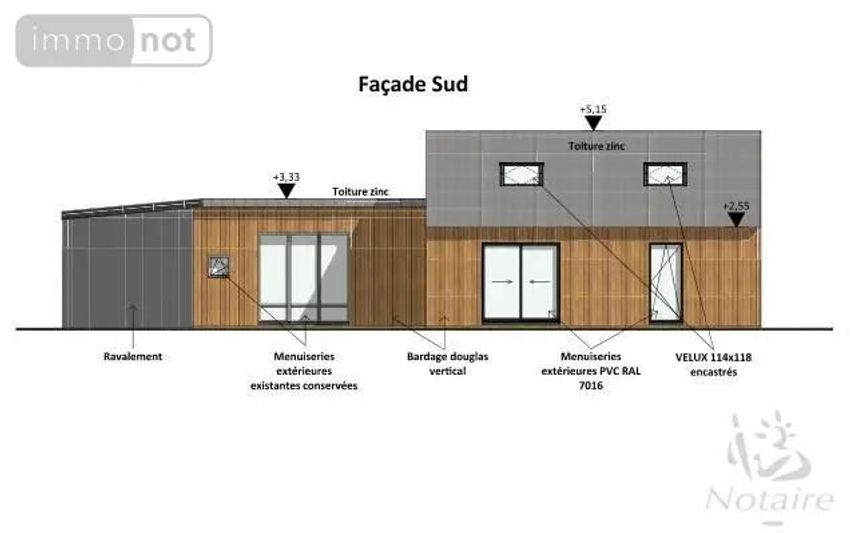 Image Plan à  maison individuelle de Plouescat