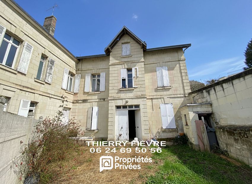 Image Façade à  maison mitoyenne de Montsoreau