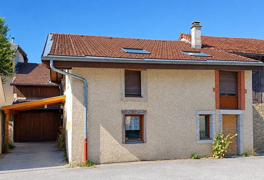 Image Façade à  maison individuelle de Burdignin