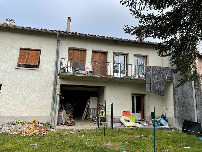 Image Façade à  maison individuelle de Pointis-de-Rivière