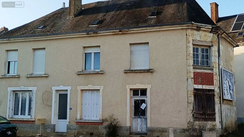 Image Façade à  maison individuelle de Loir en Vallée