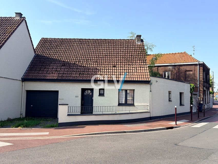 Image Façade à  maison mitoyenne de Marcq-en-Barœul