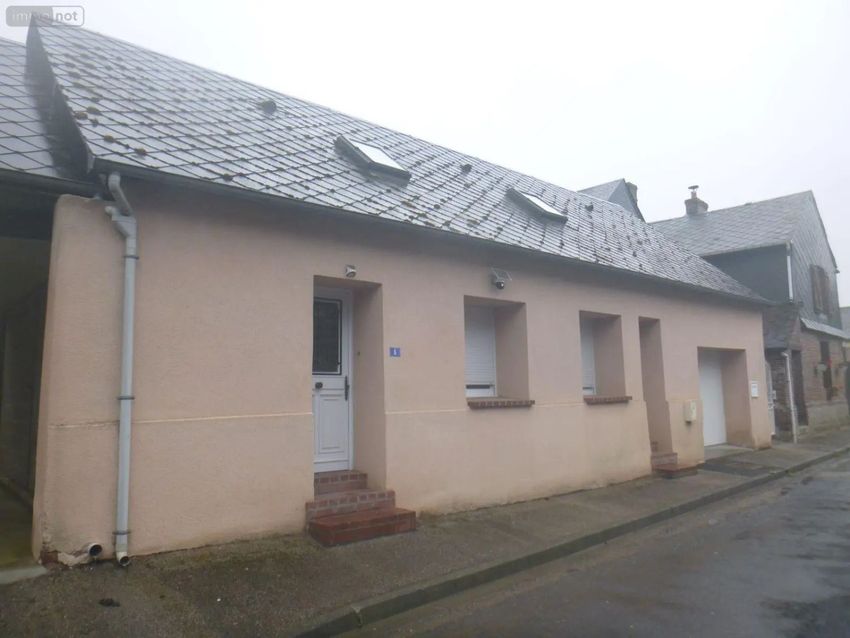 Image Façade à  maison individuelle de Saint-Laurent-en-Caux