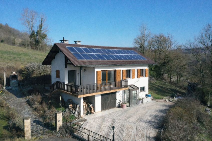 Image Façade à  maison individuelle de Vallières-sur-Fier