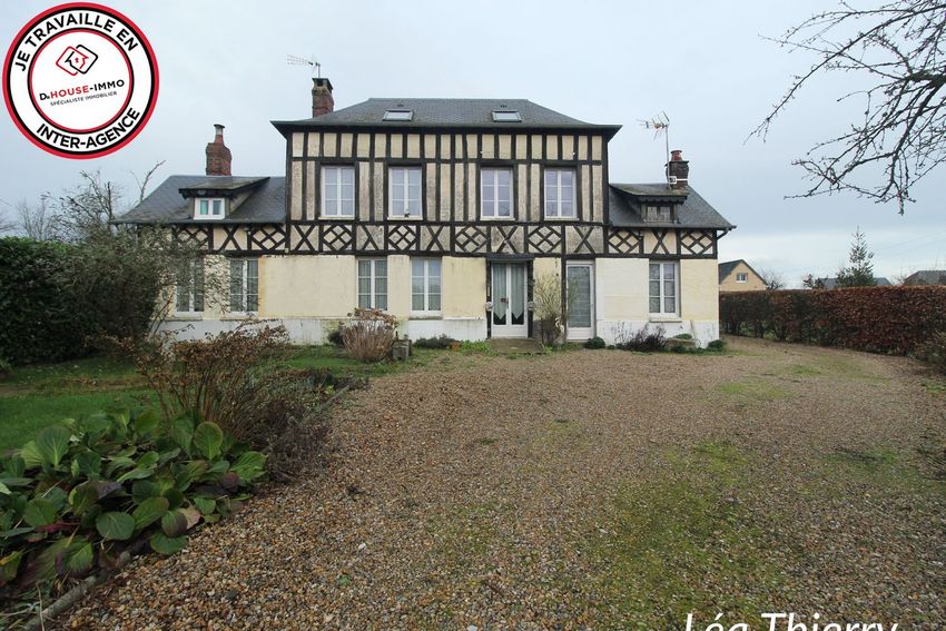 Image Façade à  villa de Lyons-la-Forêt
