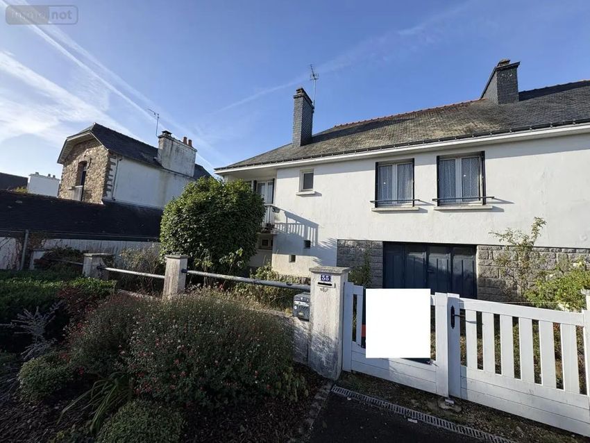 Image Façade à  maison individuelle de Brech