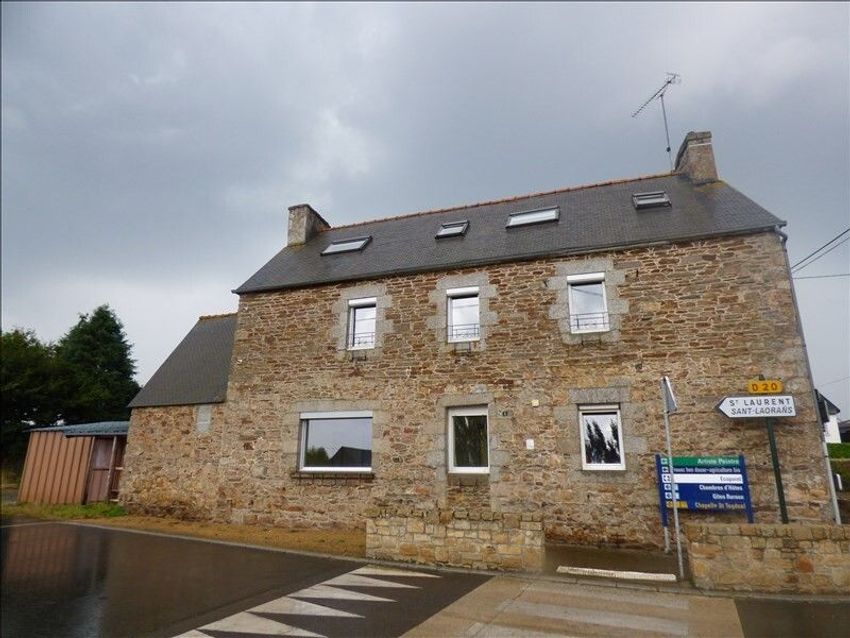 Image Façade à  maison individuelle de Brélidy