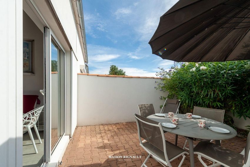 Image Terrasse à  maison individuelle de La Couarde-sur-Mer