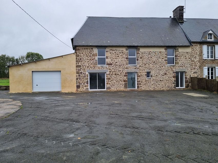 Image Façade à  maison mitoyenne de Hambye