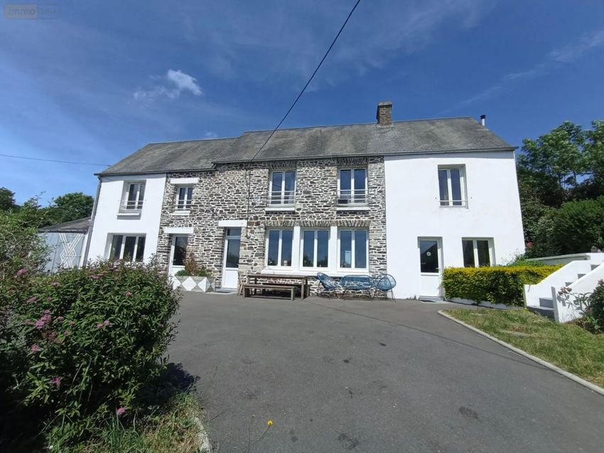 Image Façade à  maison individuelle de Pierrefitte-en-Cinglais