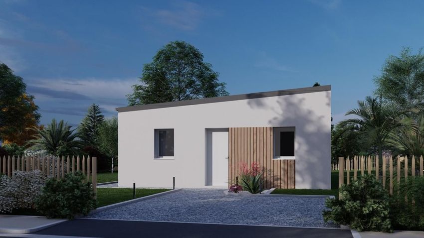 Image Façade à  maison individuelle de Ploërmel