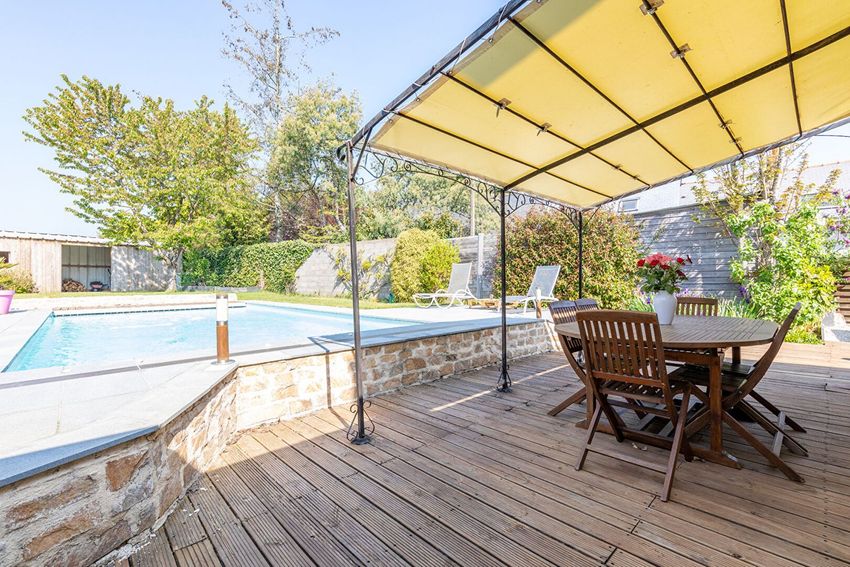 Image Terrasse à  maison mitoyenne de Nort-sur-Erdre