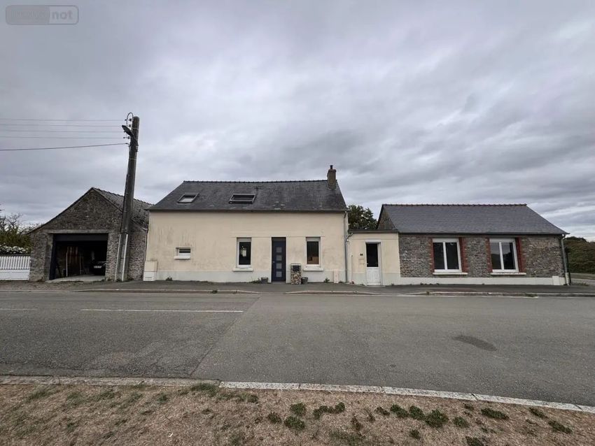 Image Façade à  maison individuelle de Vaiges