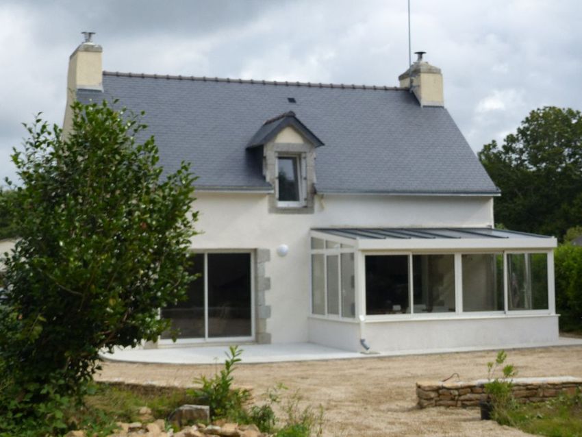 Image Façade à  maison individuelle de Pont-Aven