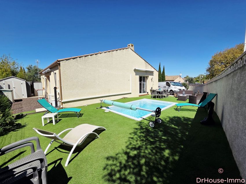 Image Piscine à  villa de Salles-d'Aude
