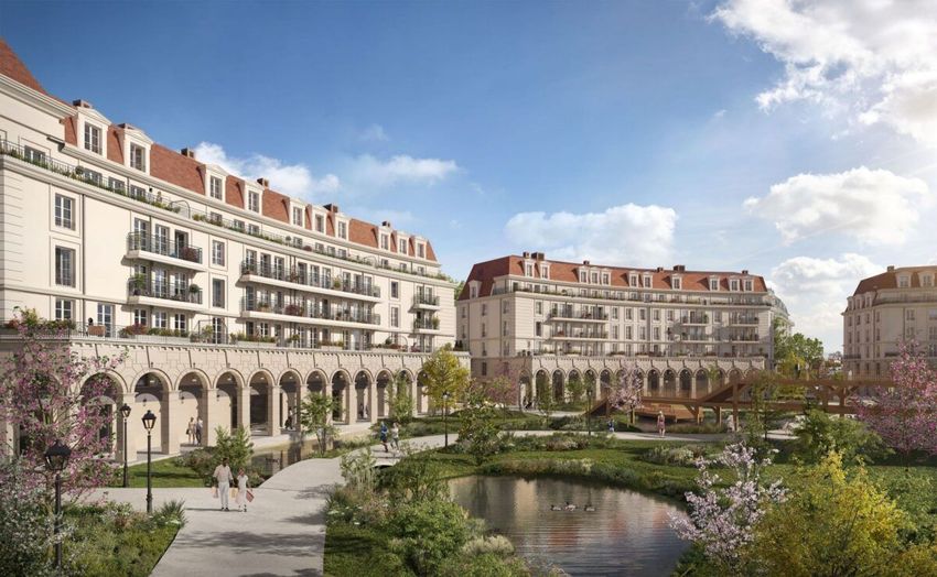 Image Façade à programme neuf de 42 Avenue des Bergères