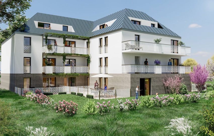 Image Façade à programme neuf de 93 Avenue Henry Chéron