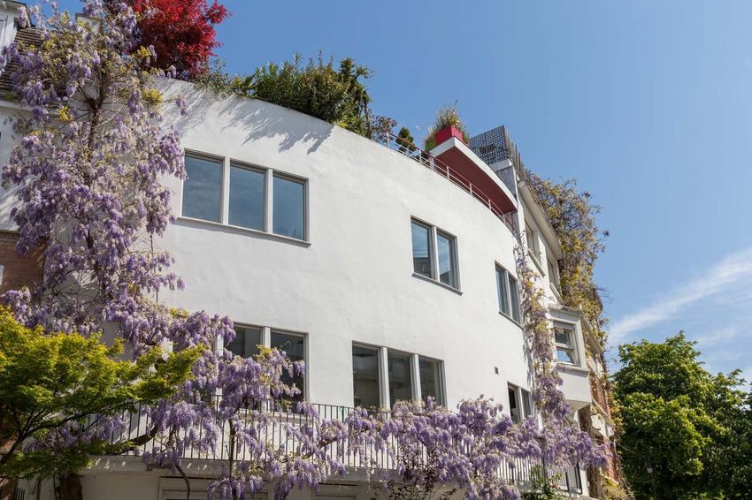 Image Façade à  maison individuelle de Boulogne-Billancourt