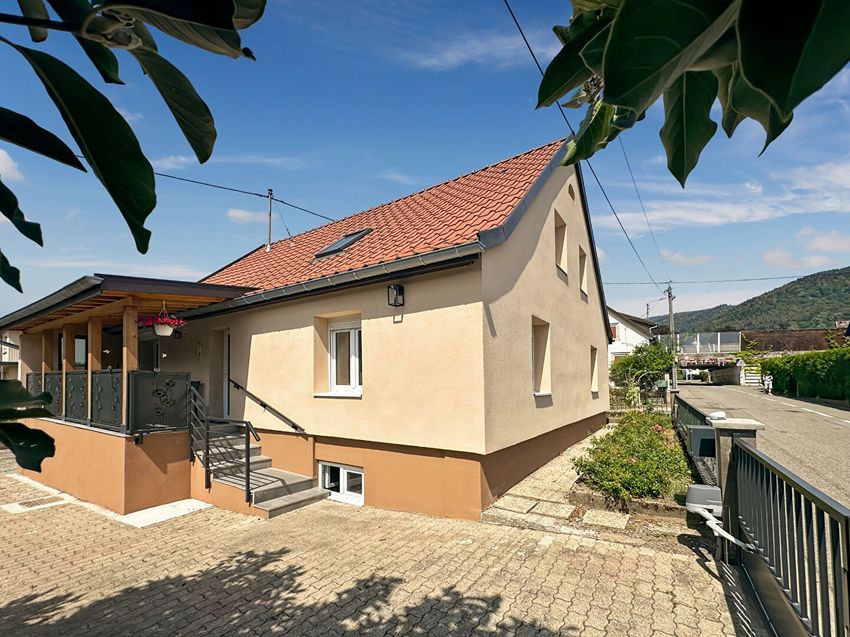 Image Façade à  maison individuelle de Saint-Amarin
