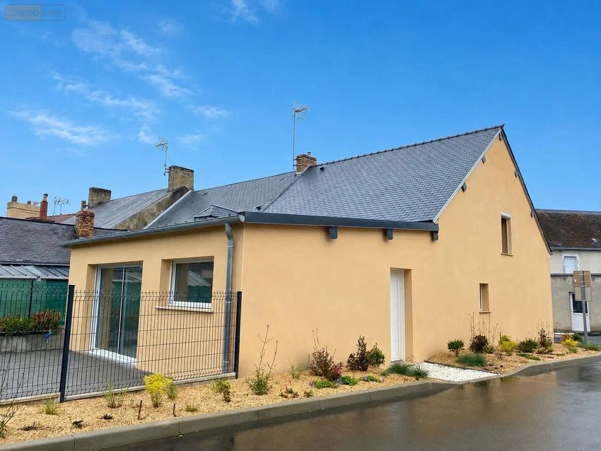 Image Façade à  maison individuelle de Cérans-Foulletourte