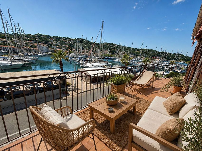 Image Terrasse à  maison individuelle de Saint-Mandrier-sur-Mer
