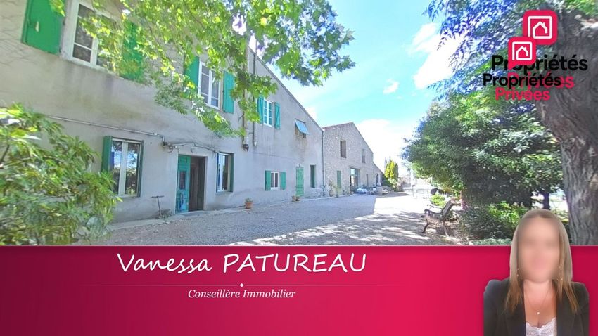 Image Façade à  maison individuelle de Ouveillan