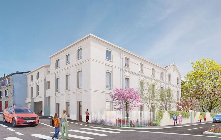 Image Façade à programme neuf de 1 Rue de la Fenderie