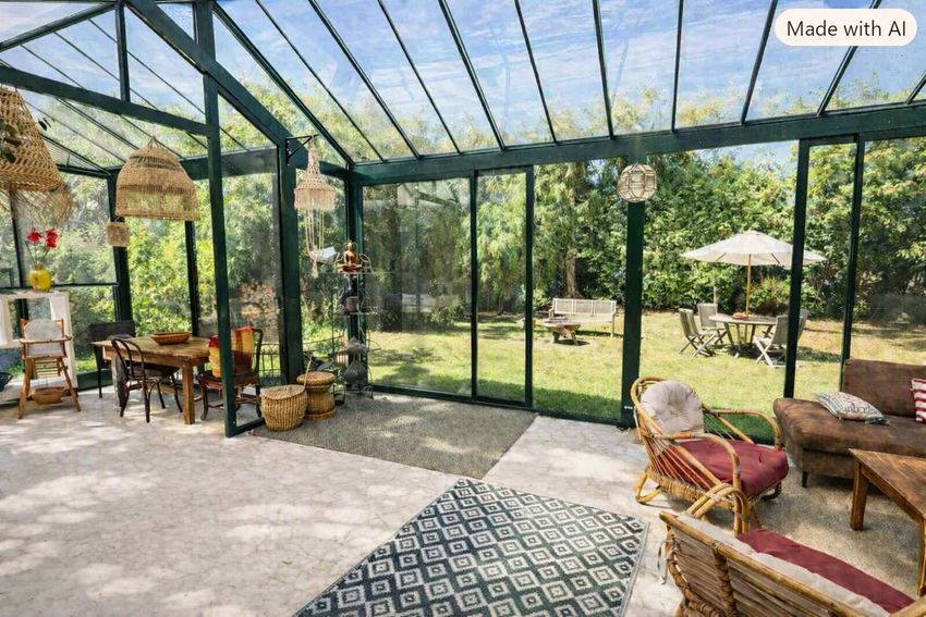 Image Terrasse à  maison individuelle de Lésigny