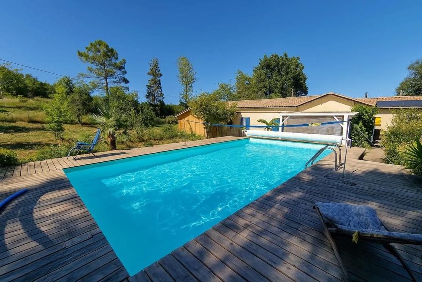 Image Piscine à  maison individuelle de Le Fleix