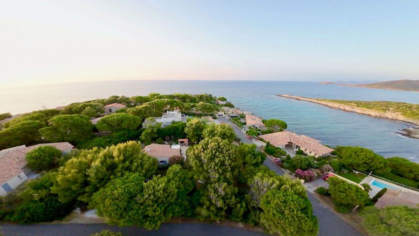 Image Vue à  villa de Aregno