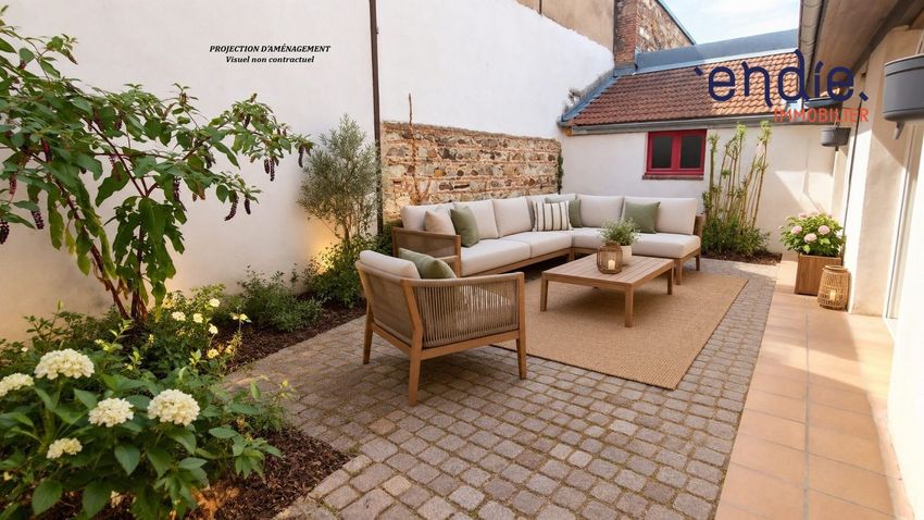 Image Terrasse à  maison individuelle de Cusset