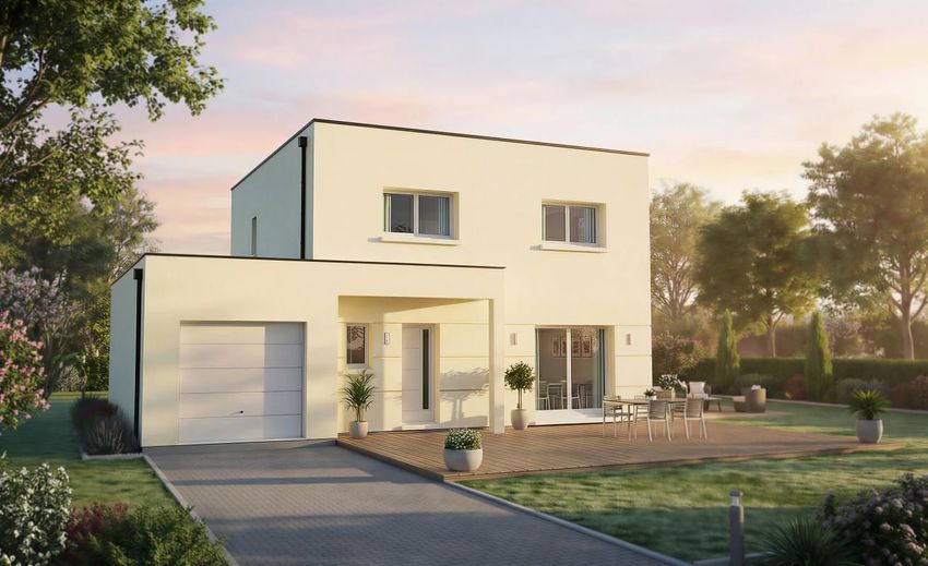Image Façade à  maison individuelle de Yerville
