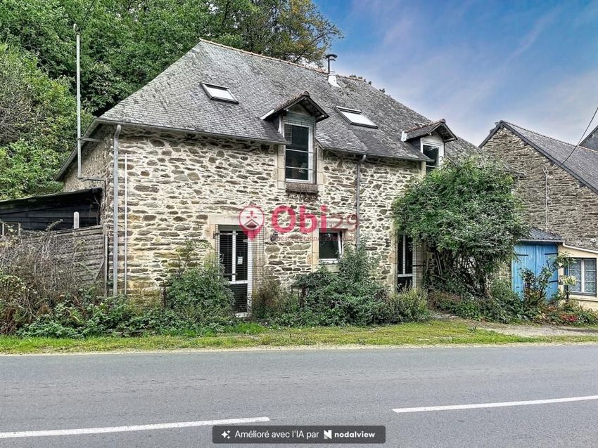 Image Façade à  maison individuelle de Spézet