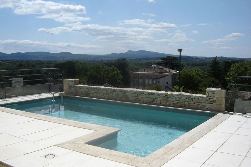 Image Piscine à  maison individuelle de Saint-Ambroix