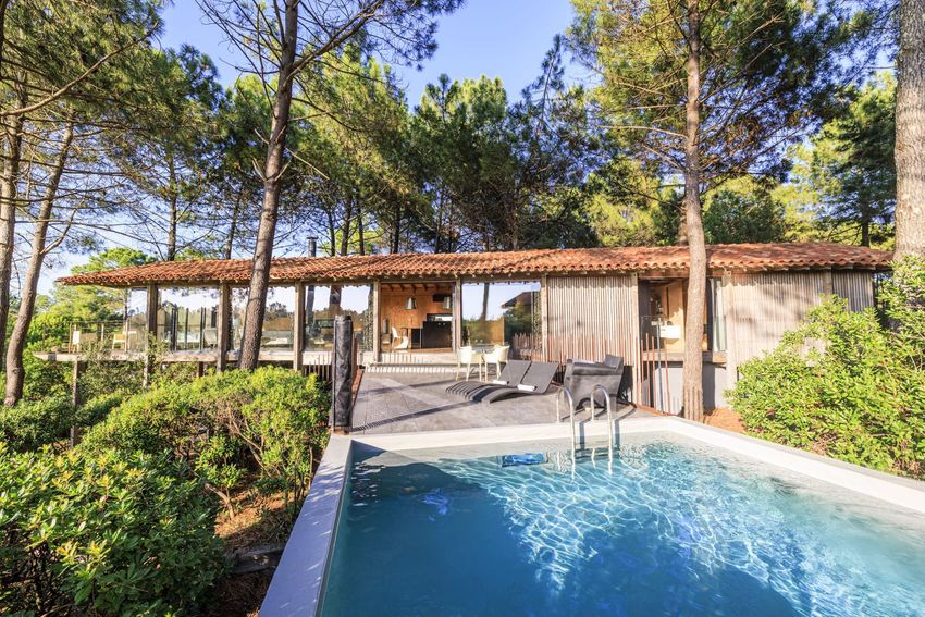 Image Piscine à  maison individuelle de Moliets-et-Maa