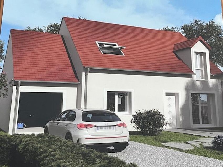 Image Façade à  maison individuelle de Luisant
