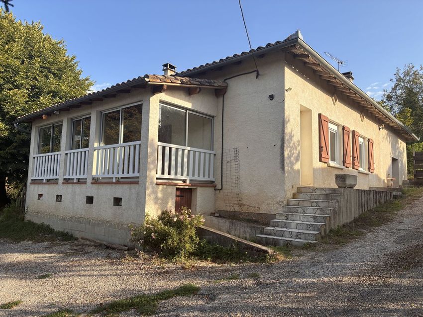 Image Façade à  maison individuelle de Molières