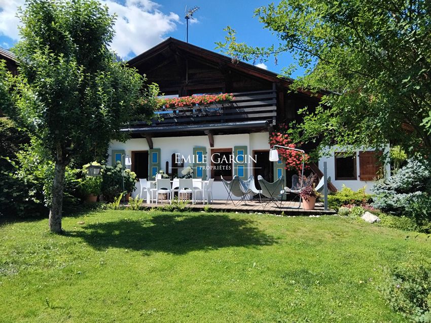 Image Façade à  chalet de montagne de Praz-sur-Arly